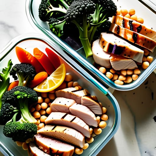 The Power of Component Prepping meal bowls.