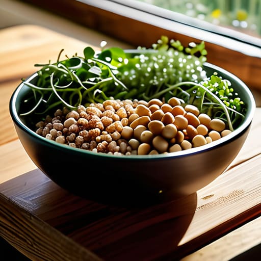 Nutrient-dense The Powerhouse Grain Bowl.