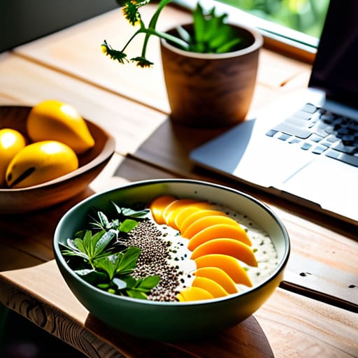 The Powerhouse Green Smoothie Bowl.