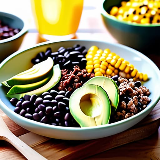 Deconstructed Taco Bowls for Tiny Foodies.
