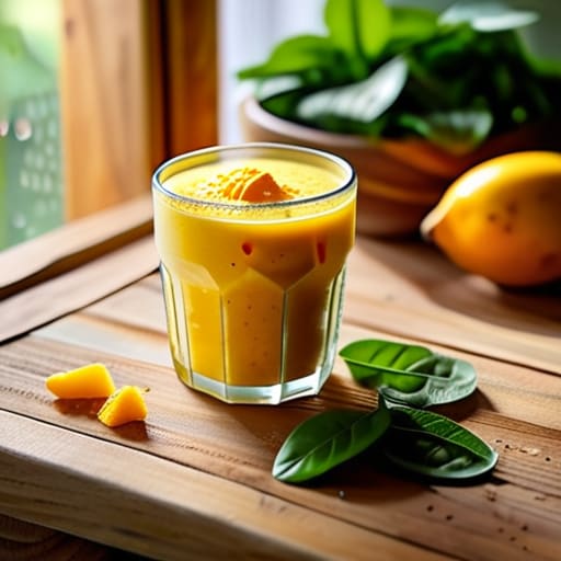 Green Goddess Fuel Smoothies with spinach.