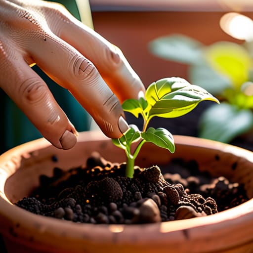 Micro-Gardening for Mental Clarity in urban balcony.