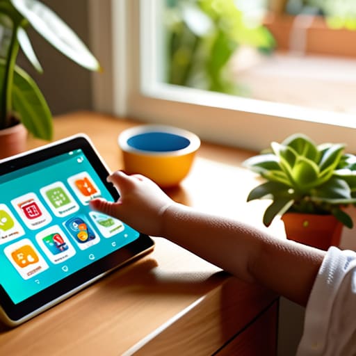 Setting App Restrictions to Protect Digital Wellbeing for Children.