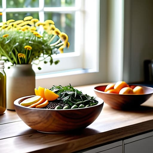 Cultivating Your Kitchen Sanctuary with whole foods.
