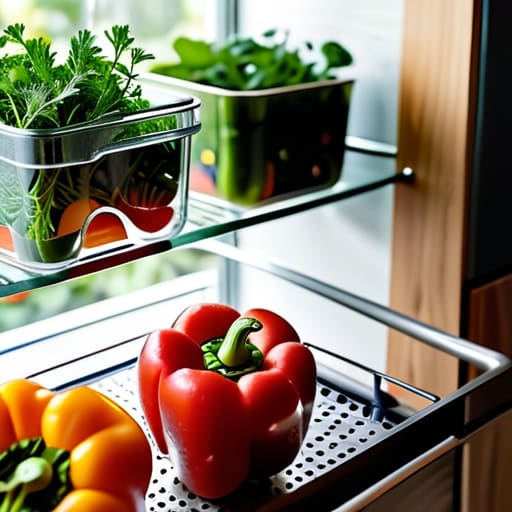 Organized refrigerator for Finding Your Kitchen Flow.