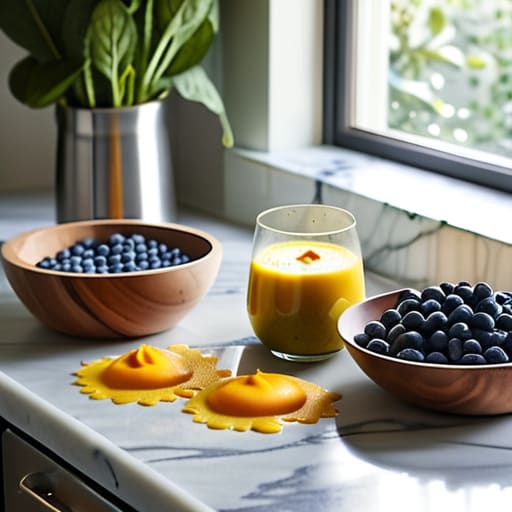 The Breakfast Smoothie Station with pre-portioned packs.