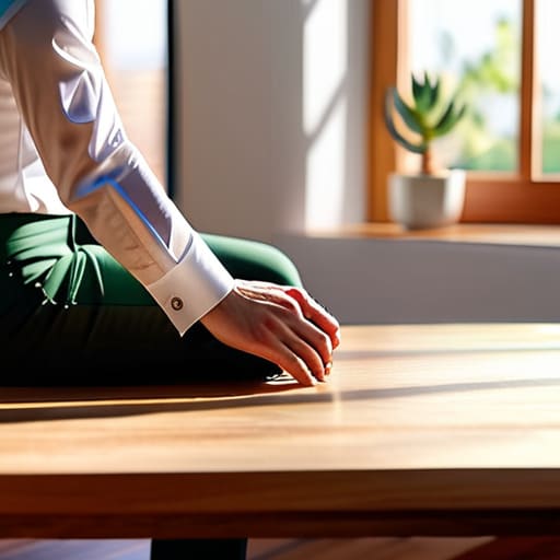 Effective desk stretches to undo sitting.