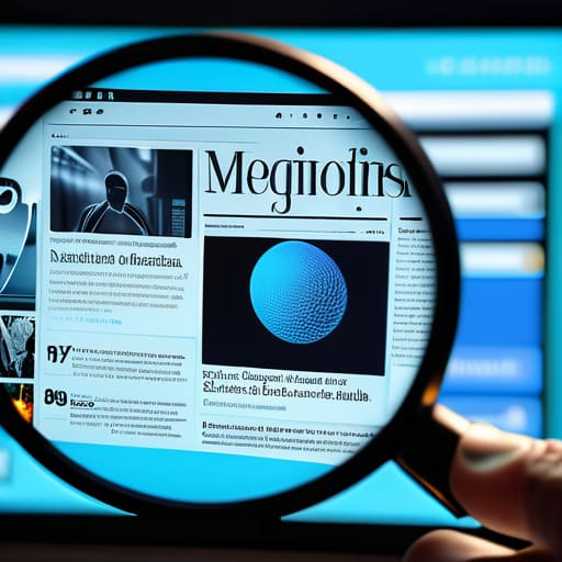 Guide on how to spot fake news.