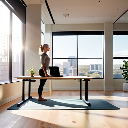 Tips on how to stay active at work.