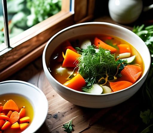 Guide on how to make soup.