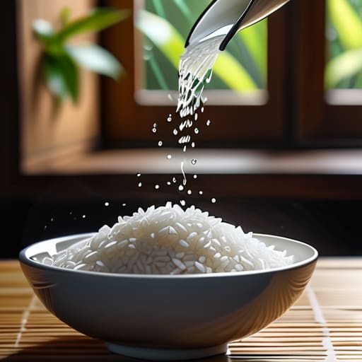 Mindful Rinsing the Secret to Rinsing White Rice