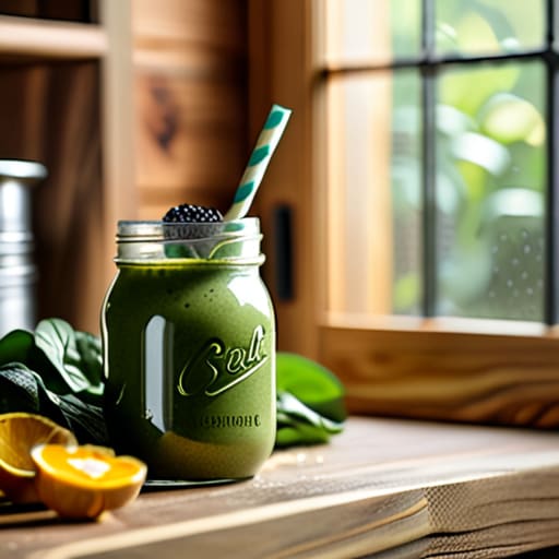 The "Everything" Green Protein Smoothie.