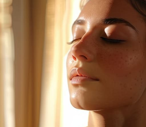 Calming breathing exercises for stress relief.