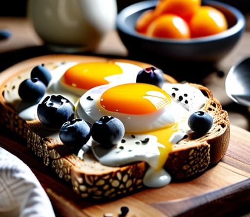 Healthy high protein breakfast ideas.